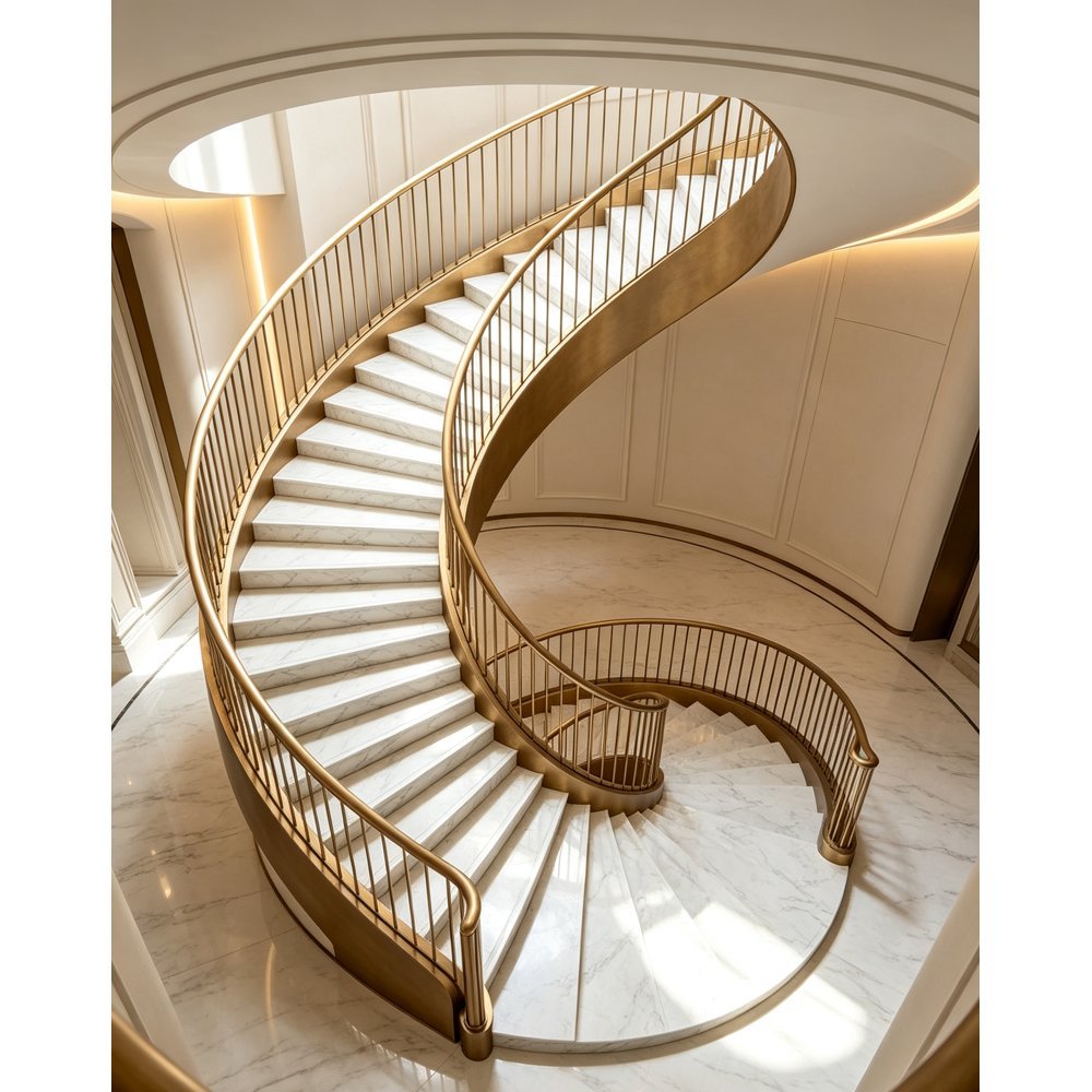 Atrium Curved Staircase - Image 3