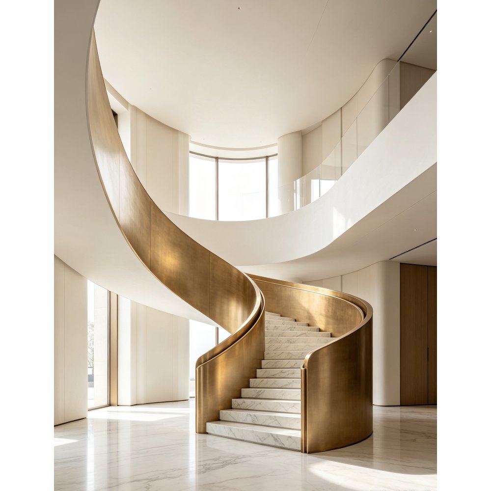 Atrium Spiral Staircase