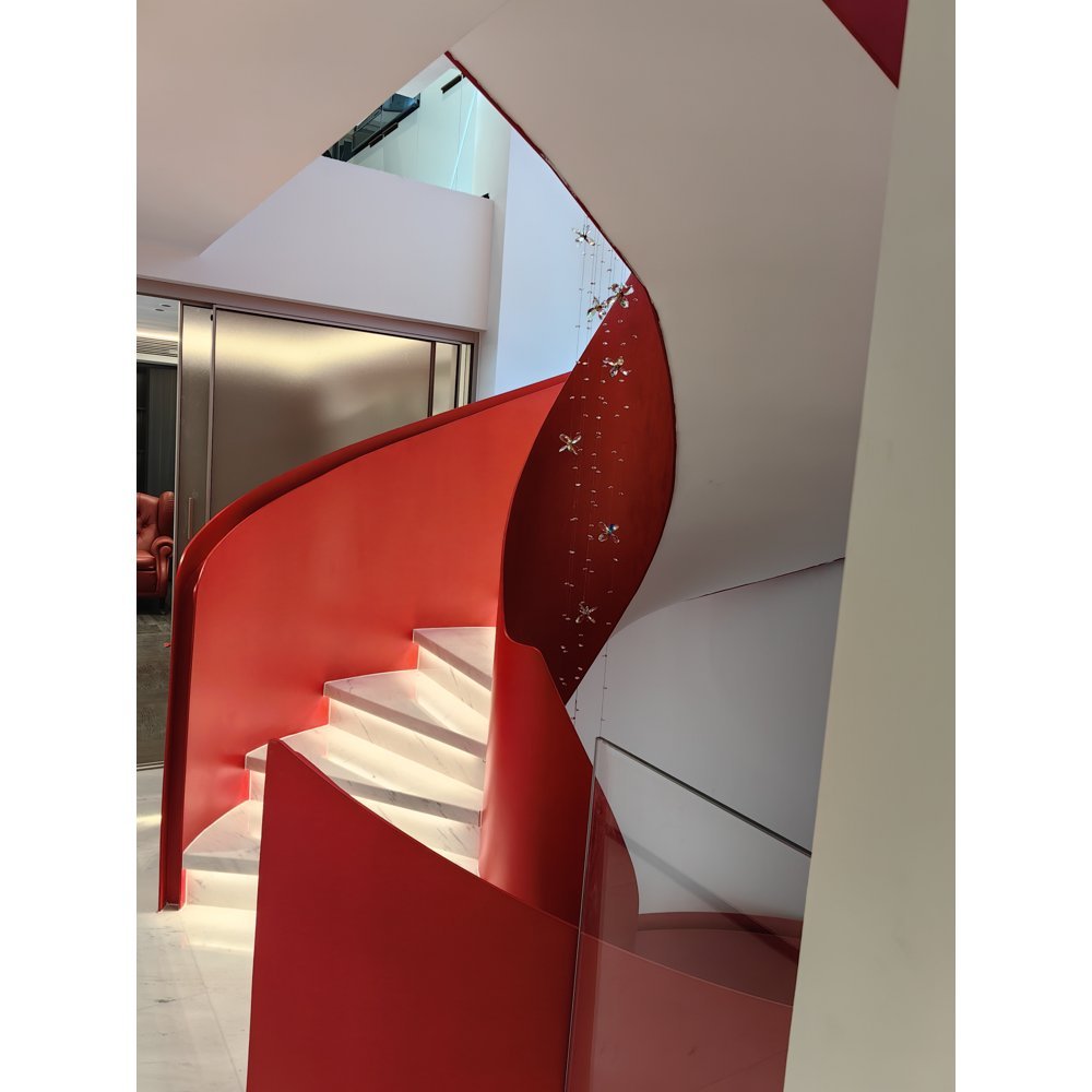 Red Spiral Staircase - Image 3